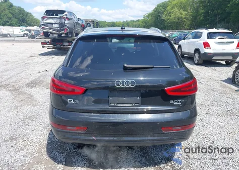 2015 Audi Q3 Premium Plus from USA, damaged, VIN WA1EFCFS8FR010563